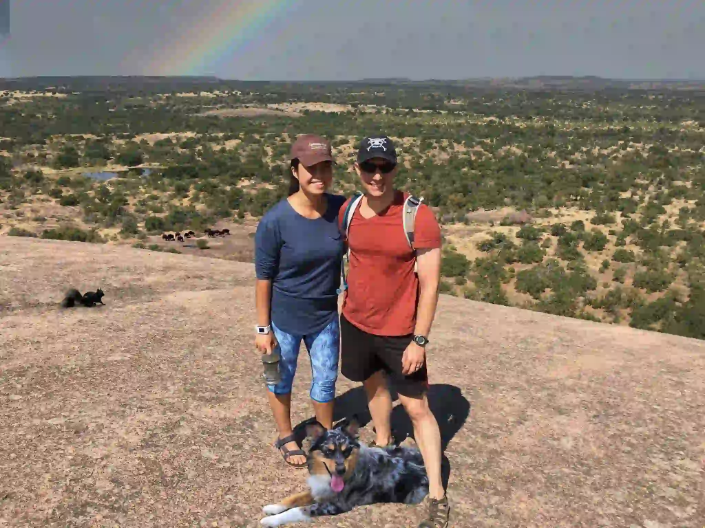 Mod and Adam At Enchanted Rock